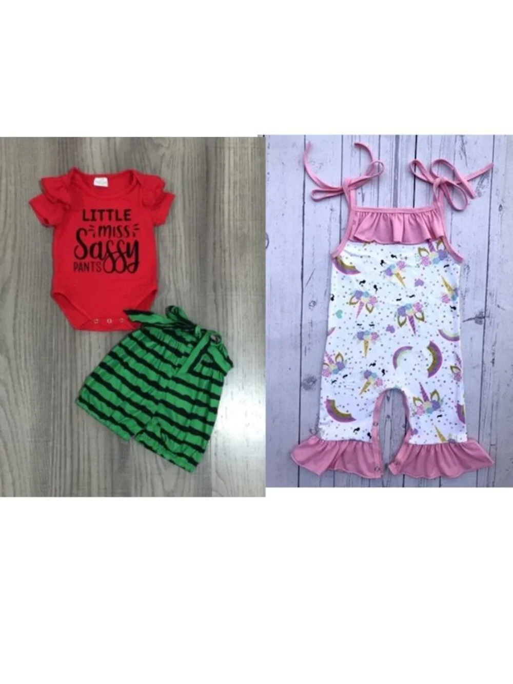 NEW Baby Girls Spring Summer Clothes Lot 3-6 M Boutique Wholesale